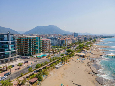 Квартира 3+1 в районе Оба в 50 м от моря с шикарным видом на море фото 4