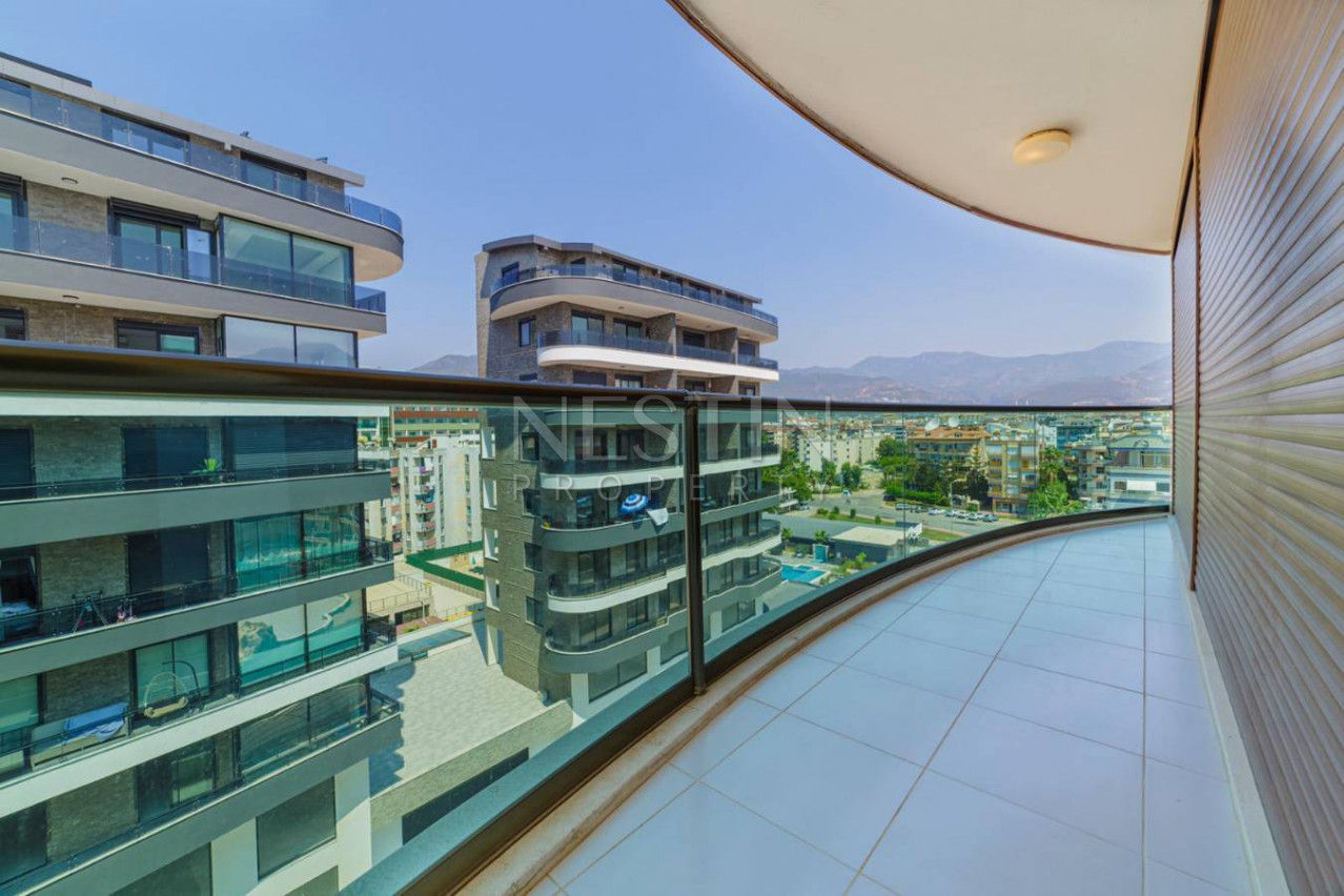 Квартира 3+1 в районе Оба в 50 м от моря с шикарным видом на море фото 31