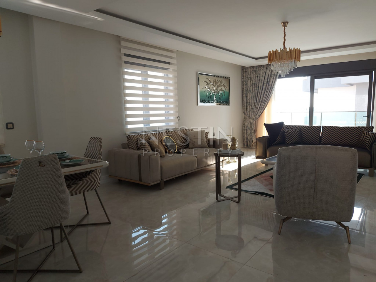 Квартира пентхаус 4+1 в новом комплексе с инфраструктурой района Махмутлар фото 17