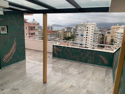 Шикарная квартира пентхаус 4+1 в районе Махмутлар фото 12