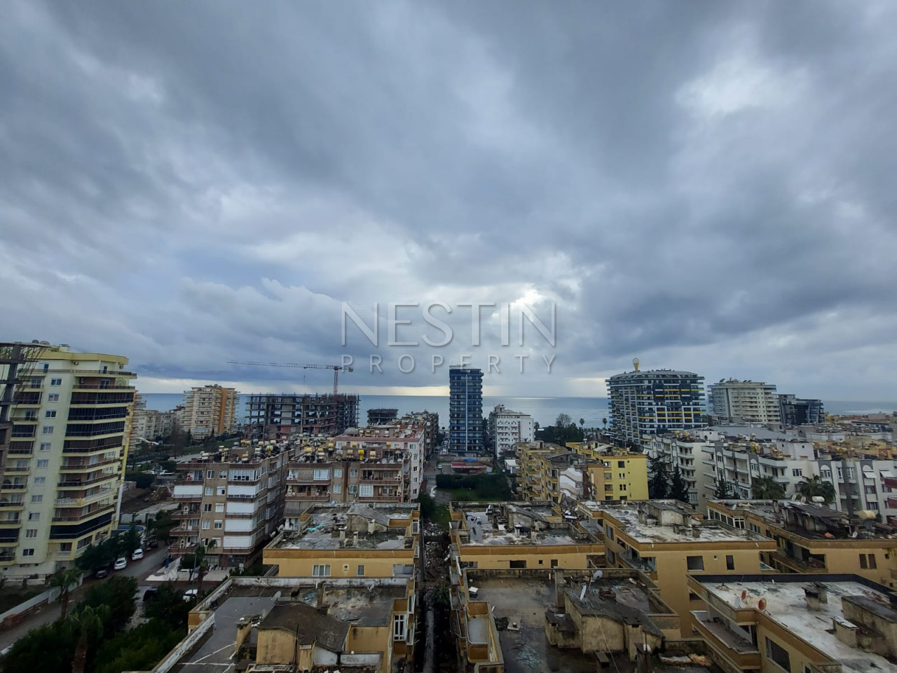 Квартира 1+1 на аренду с красивым видом на море в районе Махмутлар фото 16