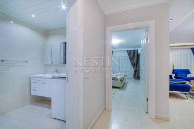 Стильная и просторная квартира 1+1 в районе Махмутлар фото 15