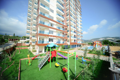 Просторная квартира 1+1 в хорошем комплексе района Махмутлар фото 2