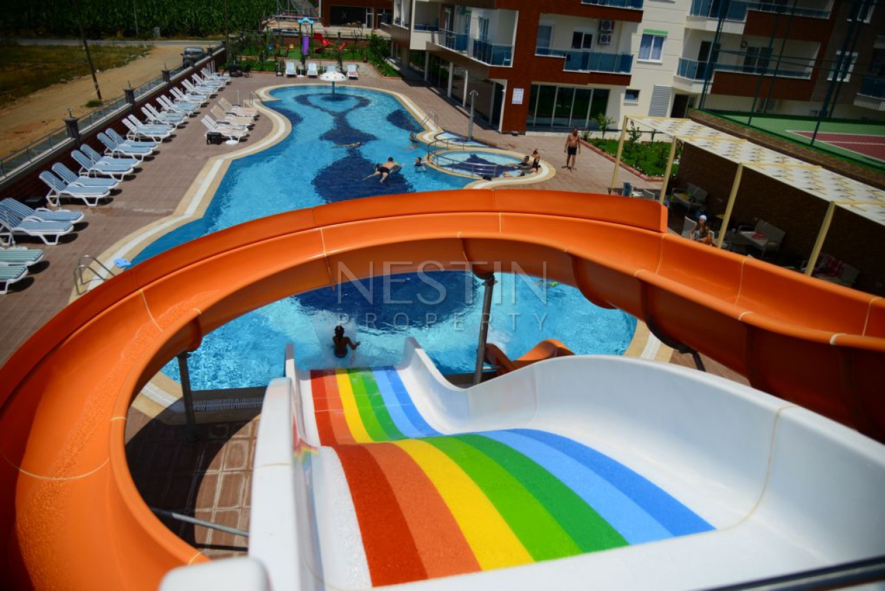 Просторная квартира 1+1 в хорошем комплексе района Махмутлар фото 8