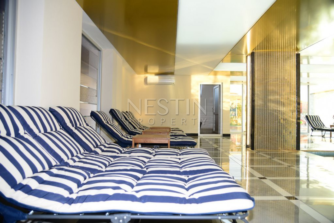 Просторная квартира 1+1 в хорошем комплексе района Махмутлар фото 35