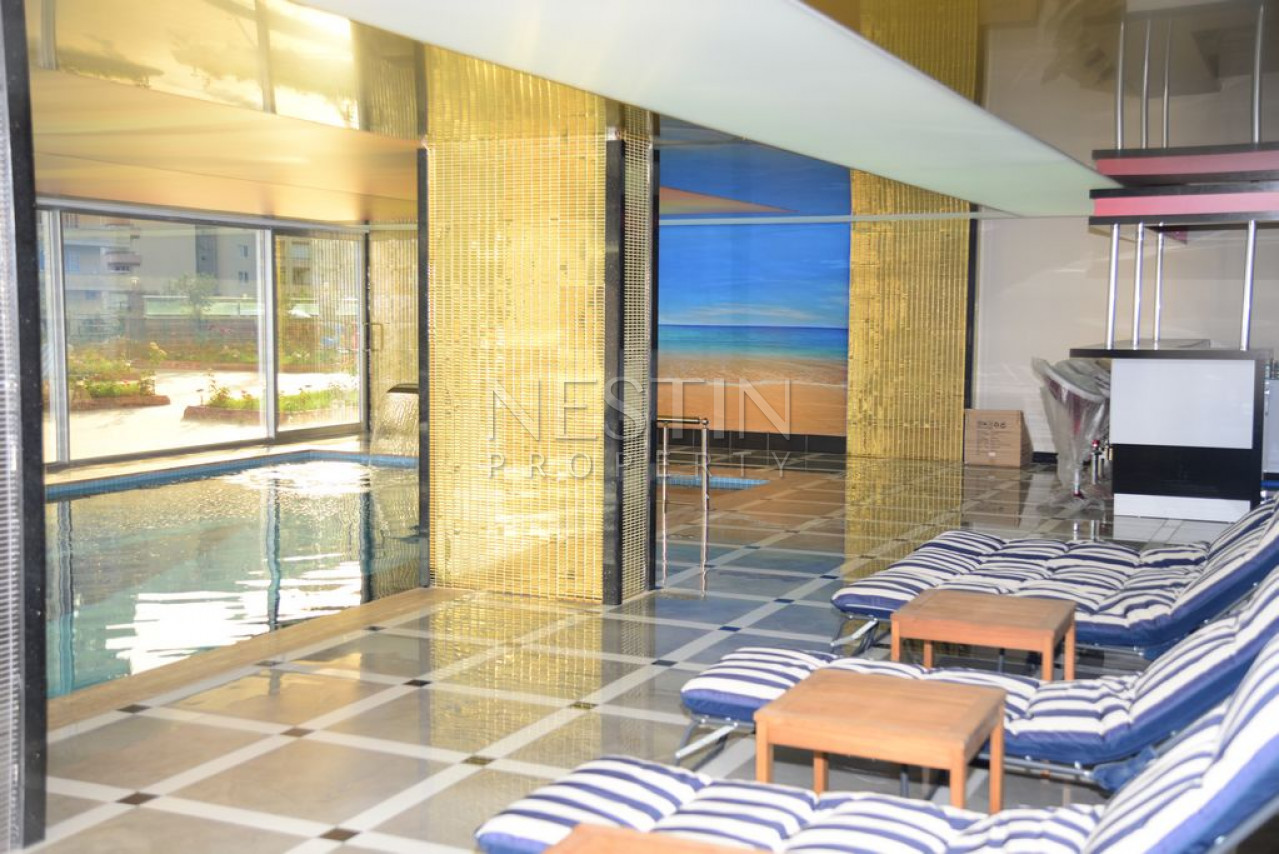 Просторная квартира 1+1 в хорошем комплексе района Махмутлар фото 40