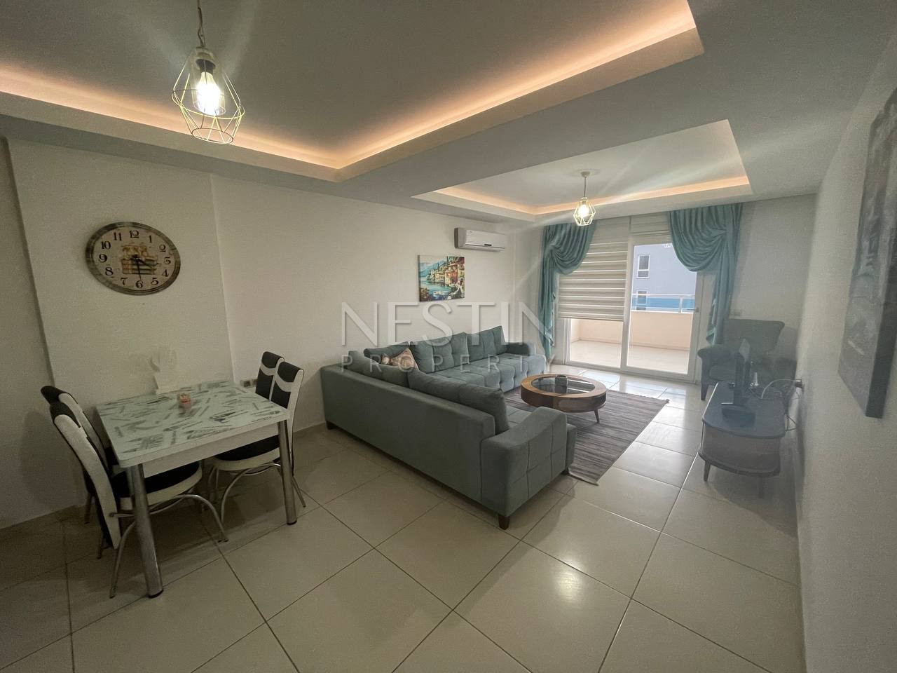 Просторная квартира 1+1 в хорошем комплексе района Махмутлар фото 46