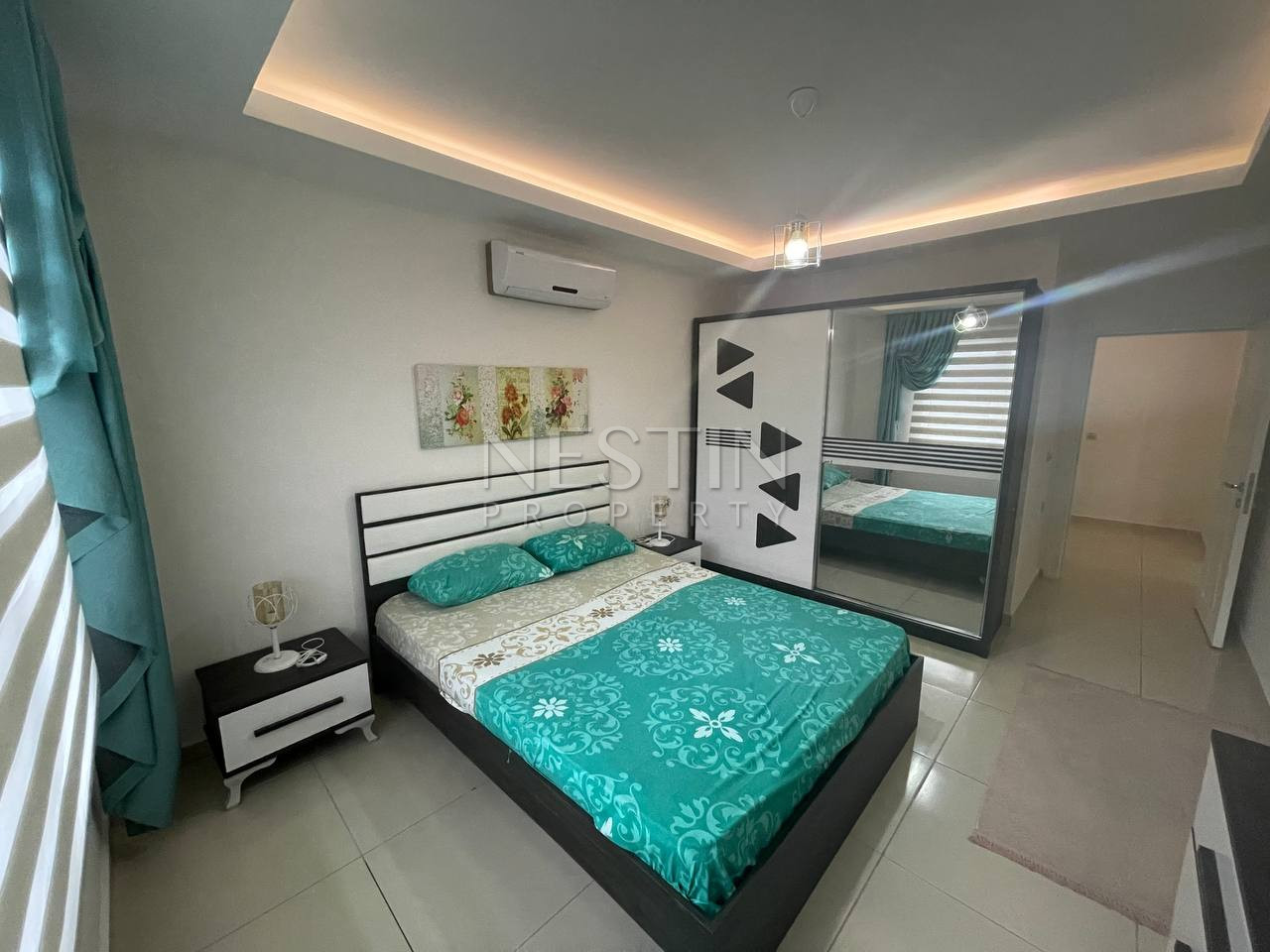 Просторная квартира 1+1 в хорошем комплексе района Махмутлар фото 48