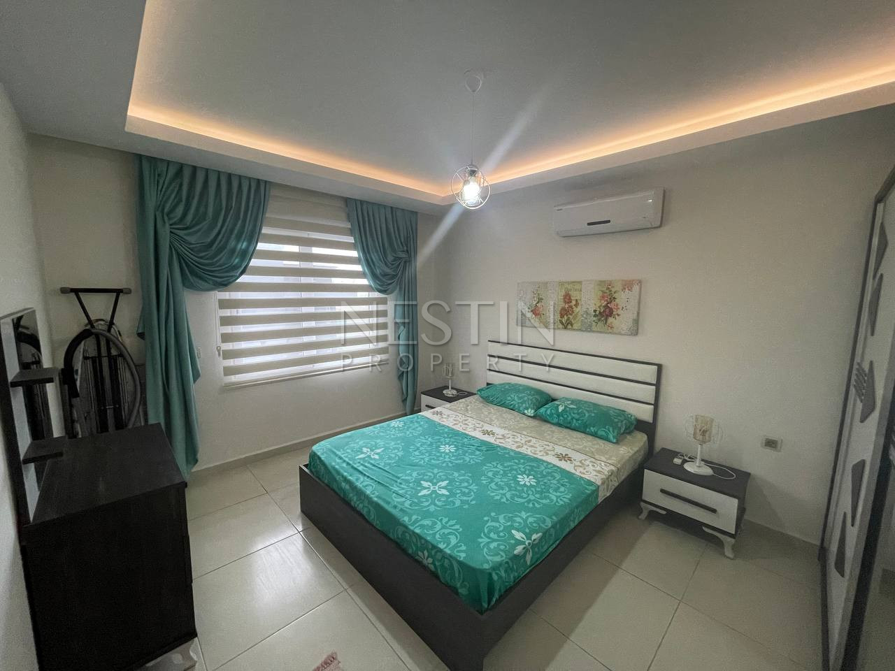 Просторная квартира 1+1 в хорошем комплексе района Махмутлар фото 49