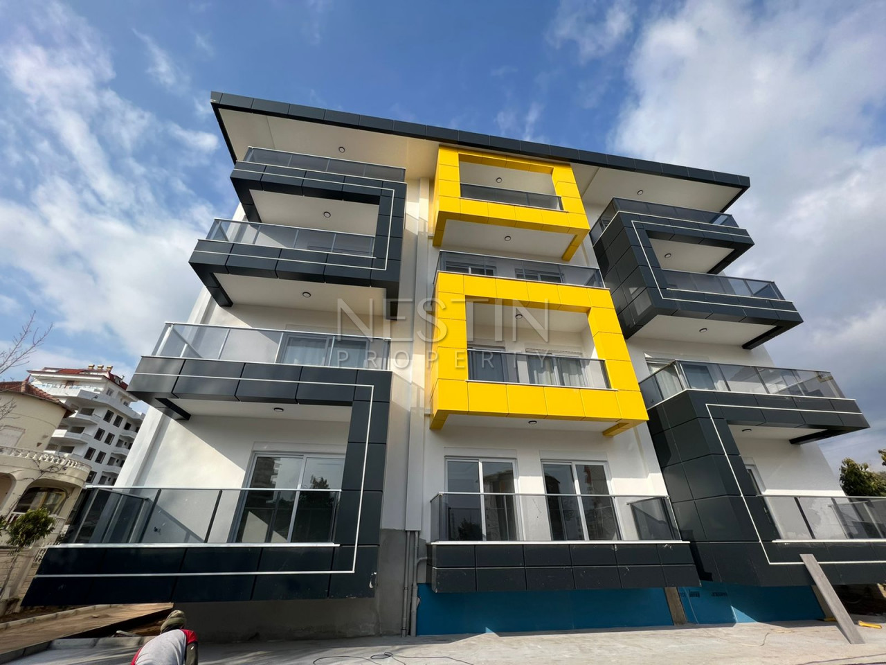 Квартира 1+1 в новом жмлом комплексе в районе Авсаллар фото 2