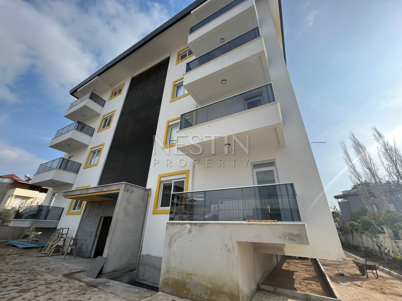 Квартира 1+1 в новом жмлом комплексе в районе Авсаллар фото 4