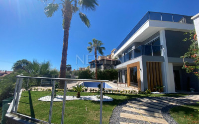 Вилла 3+1 в районе Каргыджак с красивым видом на море и горы фото 4