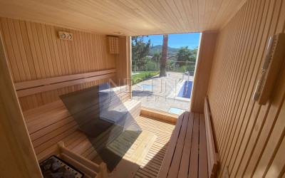 Вилла 3+1 в районе Каргыджак с красивым видом на море и горы фото 16