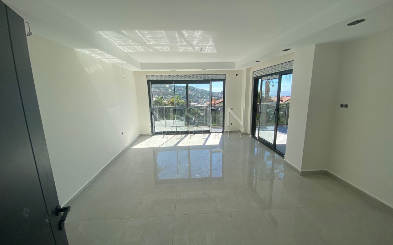 Вилла 3+1 в районе Каргыджак с красивым видом на море и горы фото 22