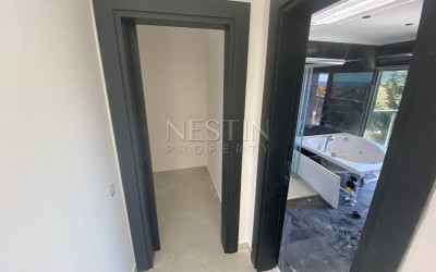 Вилла 3+1 в районе Каргыджак с красивым видом на море и горы фото 23