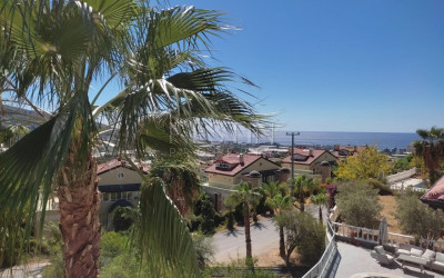 Вилла 3+1 в районе Каргыджак с красивым видом на море и горы фото 27