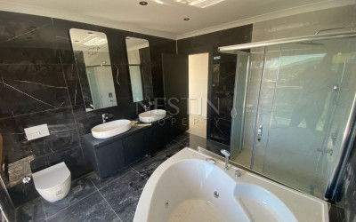 Вилла 3+1 в районе Каргыджак с красивым видом на море и горы фото 31