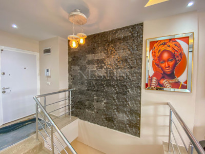 Квартира садовый дуплекс 3+1 в районе Кестель в 150 м от моря фото 2