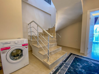 Квартира садовый дуплекс 3+1 в районе Кестель в 150 м от моря фото 3