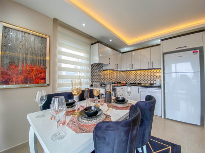 Квартира садовый дуплекс 3+1 в районе Кестель в 150 м от моря фото 5