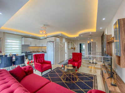 Квартира садовый дуплекс 3+1 в районе Кестель в 150 м от моря фото 9