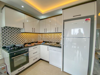 Квартира садовый дуплекс 3+1 в районе Кестель в 150 м от моря фото 13