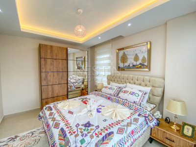 Квартира садовый дуплекс 3+1 в районе Кестель в 150 м от моря фото 15