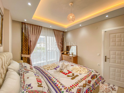 Квартира садовый дуплекс 3+1 в районе Кестель в 150 м от моря фото 16