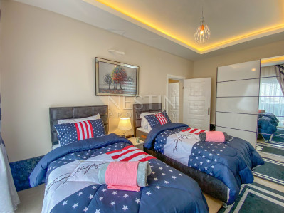 Квартира садовый дуплекс 3+1 в районе Кестель в 150 м от моря фото 20