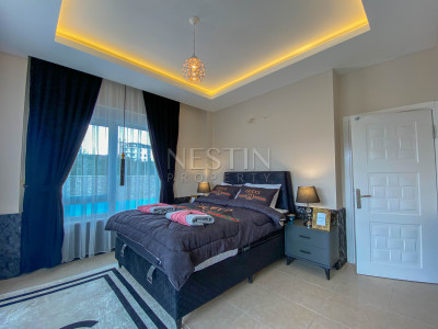 Квартира садовый дуплекс 3+1 в районе Кестель в 150 м от моря фото 23