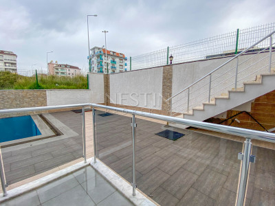 Квартира садовый дуплекс 3+1 в районе Кестель в 150 м от моря фото 34