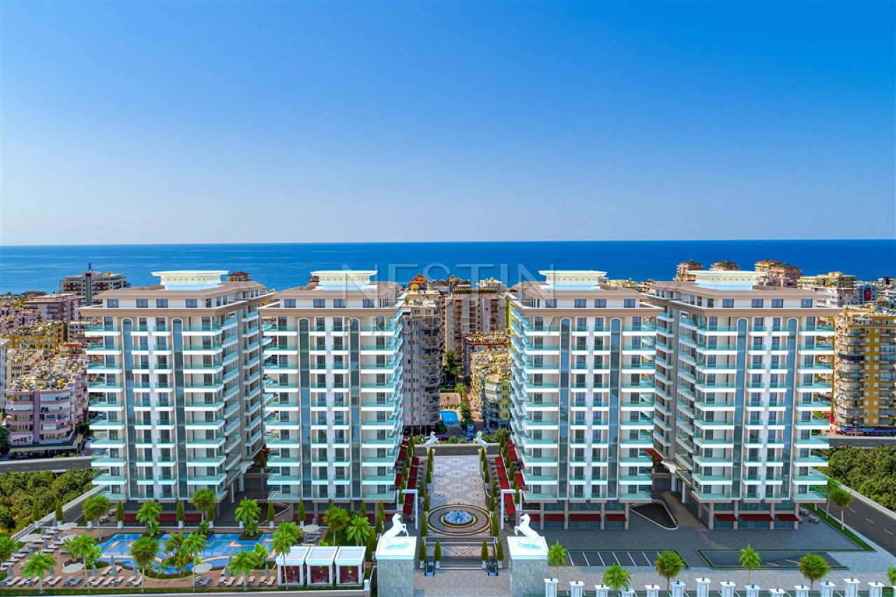 Квартира пентхаус 3+1 в комплексе отельного типа района Махмутлар фото 3