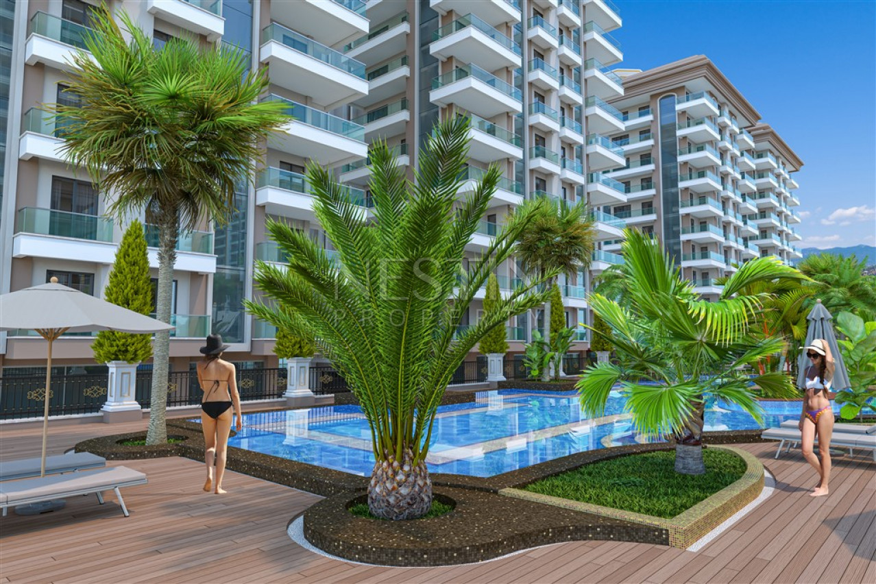 Квартира пентхаус 3+1 в комплексе отельного типа района Махмутлар фото 8