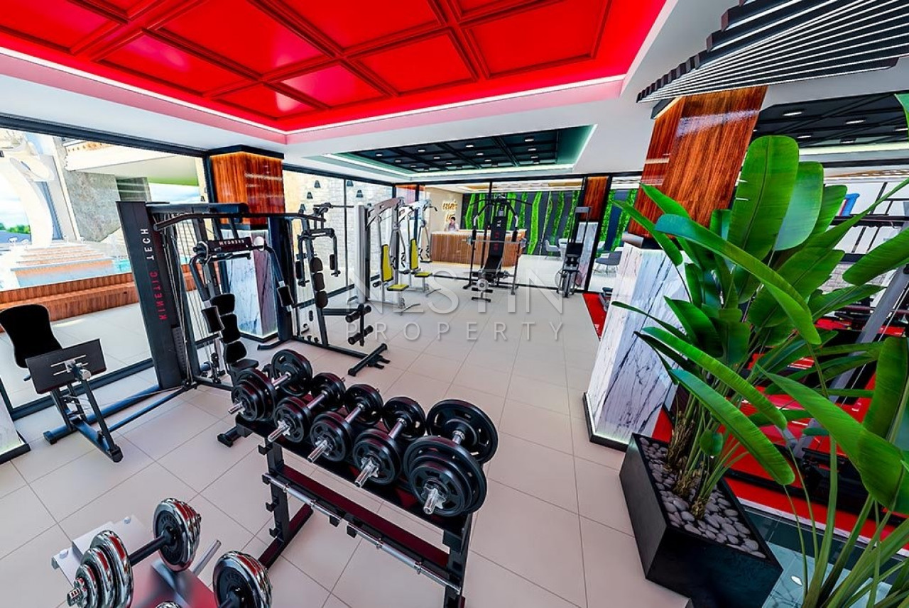 Квартира пентхаус 3+1 в комплексе отельного типа района Махмутлар фото 9