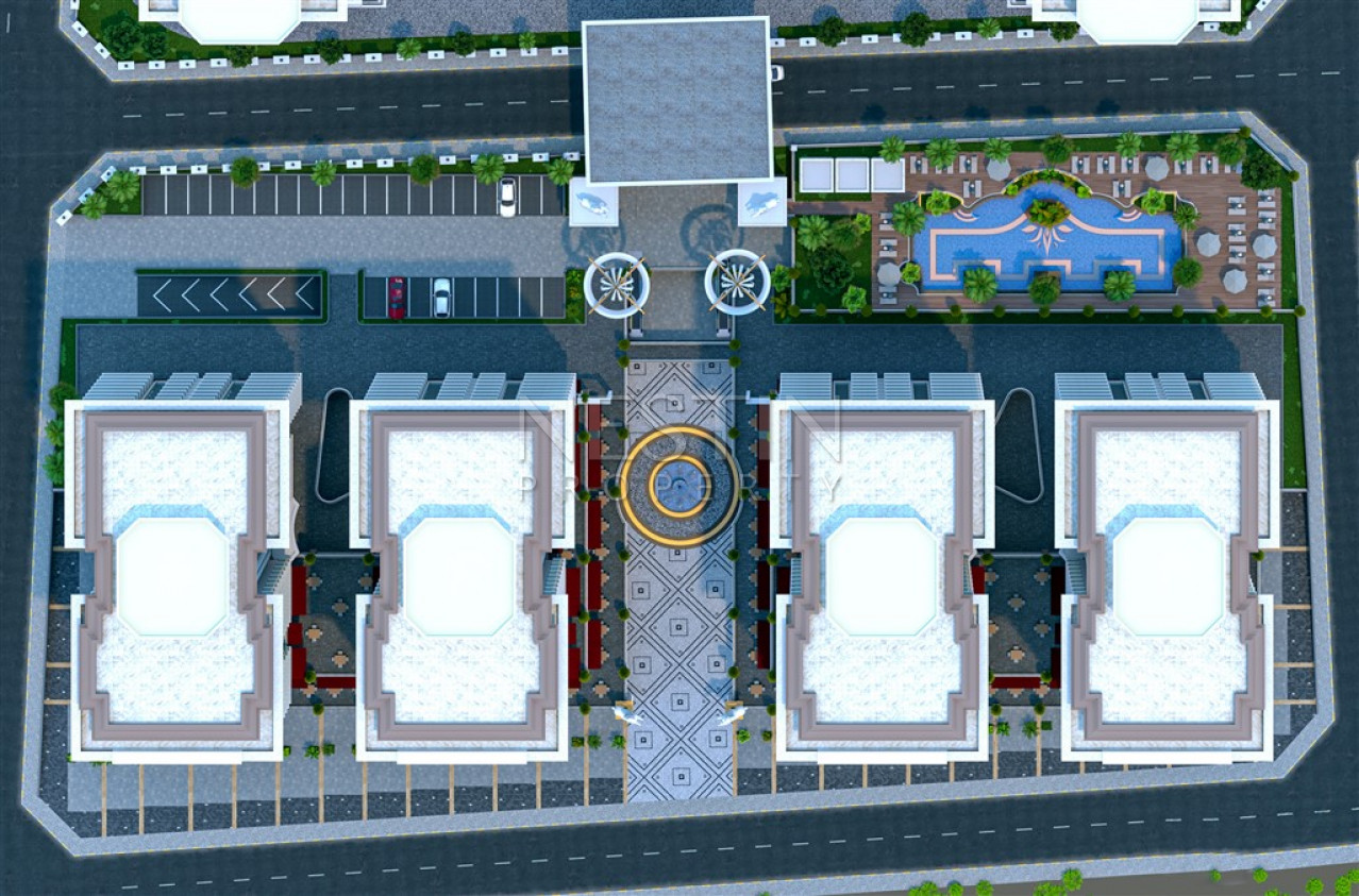 Квартира пентхаус 3+1 в комплексе отельного типа района Махмутлар фото 15