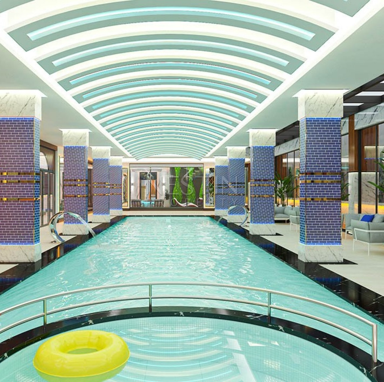 Квартира пентхаус 3+1 в комплексе отельного типа района Махмутлар фото 19