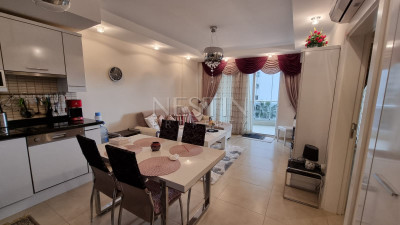 Просторная и уютная квартира 1+1 в районе Джикджилли с видом на море фото 13