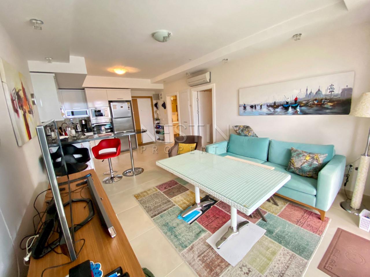 Просторная квартира 1+1 в хорошем комплексе района Джикджилли фото 18