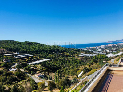 Квартира 2+1 в районе Каргыджак с видом на море и город фото 32