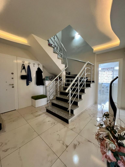 Квартира пентхаус 4+1 в районе махмутлар в 350 м от моря фото 11