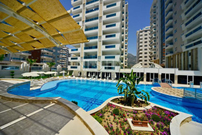Просторная квартира 1+1 в хорошем комплексе района Махмутлар фото 4