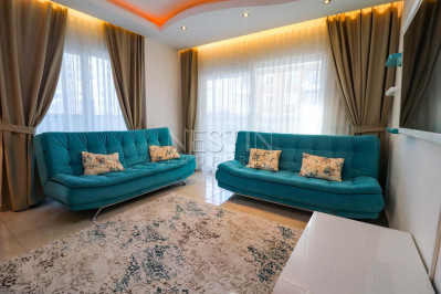 Просторная квартира 1+1 в хорошем комплексе района Махмутлар фото 22