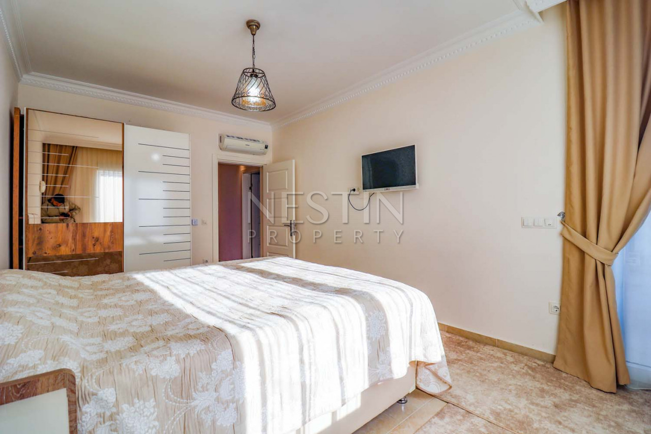 Просторная квартира 1+1 в хорошем комплексе района Махмутлар фото 31