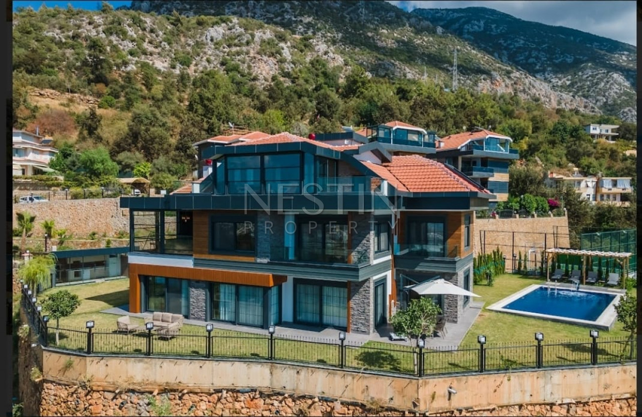 Шикарная, дизайнерская вилла 4+2 в районе Кестель фото 4