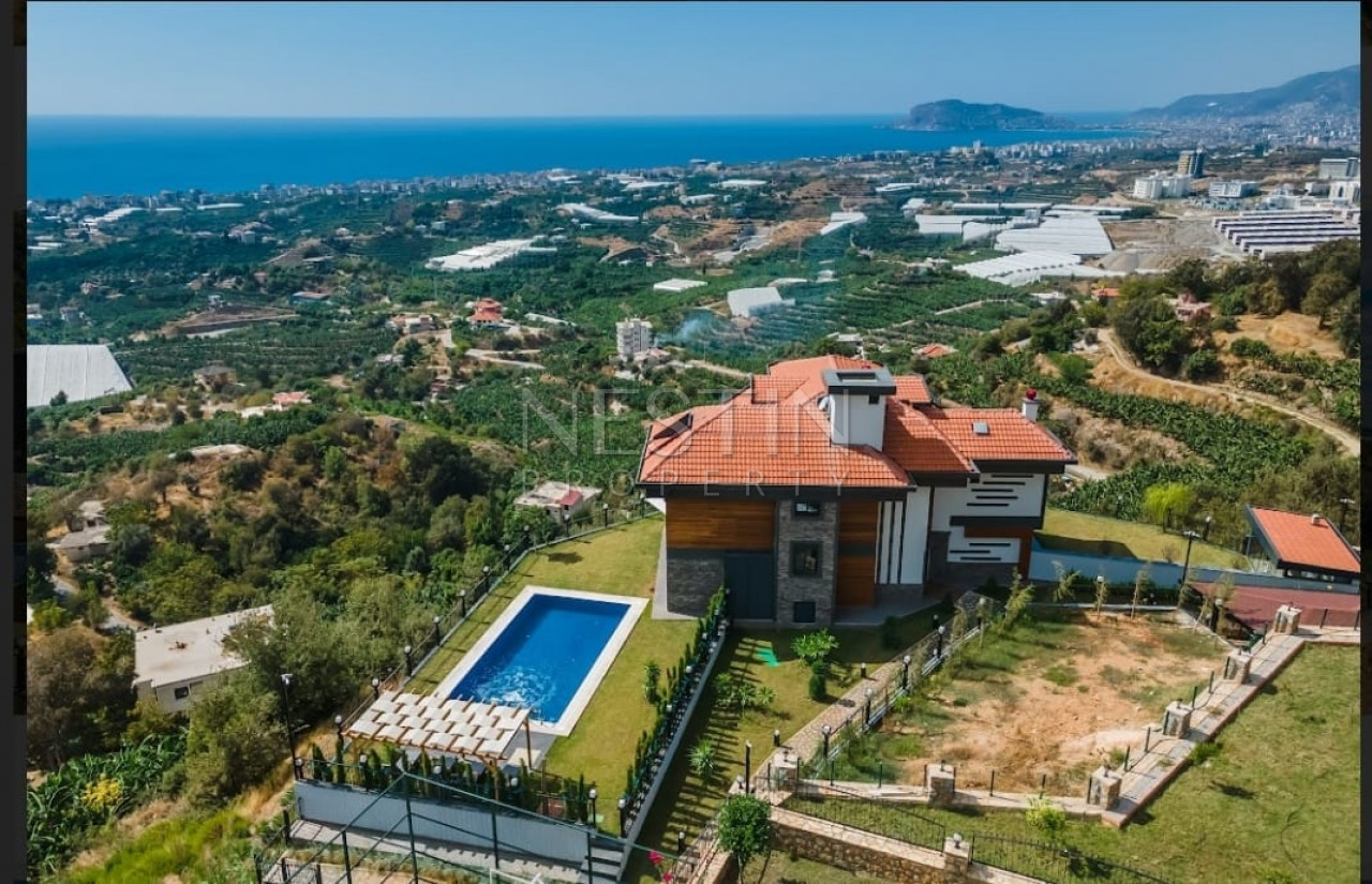 Шикарная, дизайнерская вилла 4+2 в районе Кестель фото 5