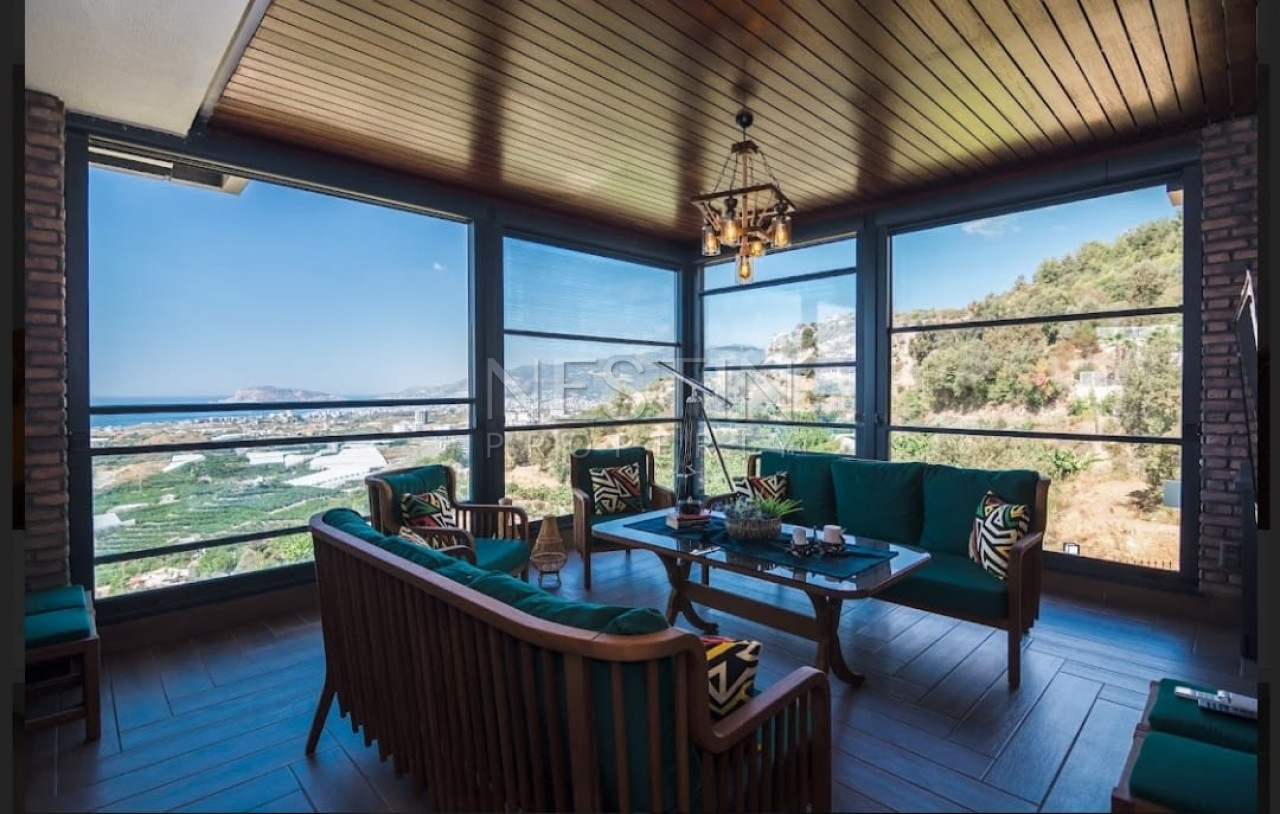 Шикарная, дизайнерская вилла 4+2 в районе Кестель фото 25