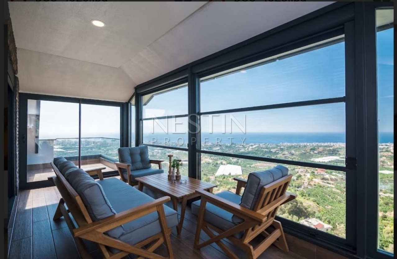 Шикарная, дизайнерская вилла 4+2 в районе Кестель фото 36