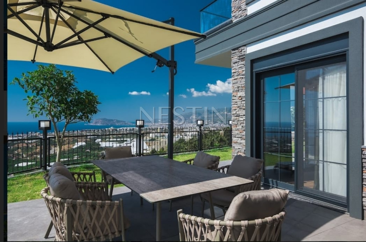 Шикарная, дизайнерская вилла 4+2 в районе Кестель фото 39