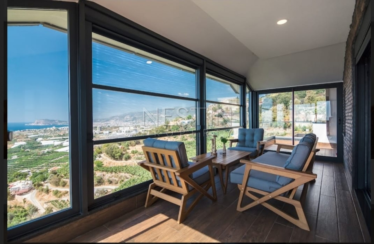 Шикарная, дизайнерская вилла 4+2 в районе Кестель фото 40