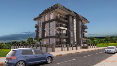 Квартиры 1+1 и пентхаусы 3+1 в жилом комплексе в Авсалларе от застройщика в рассрочку фото 1